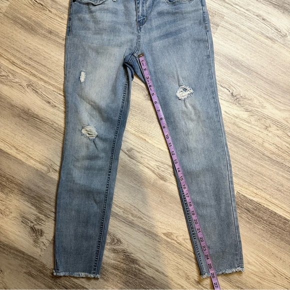 💝Buffalo Jess Rip & Repair Mid-Rise Skinny Women's Jean Size 4 / 27 - Picture 9 of 15